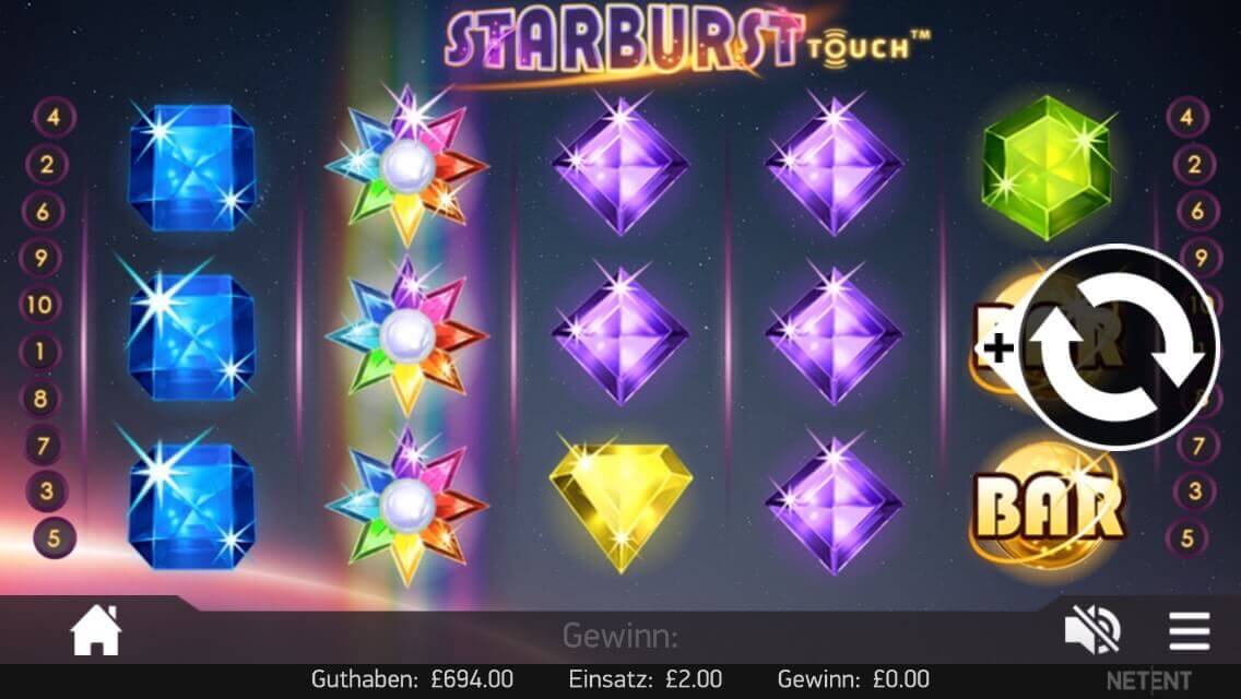 android slots starburst touch 888 casino mobile screenshot
